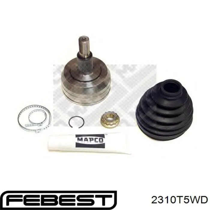 ШРУС наружный передний 2310T5WD Febest