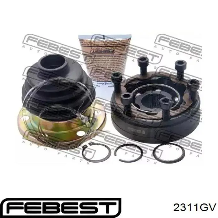 Шарнир угловых скоростей внутренний передний Febest 2311GV цена, от 32.29 USD