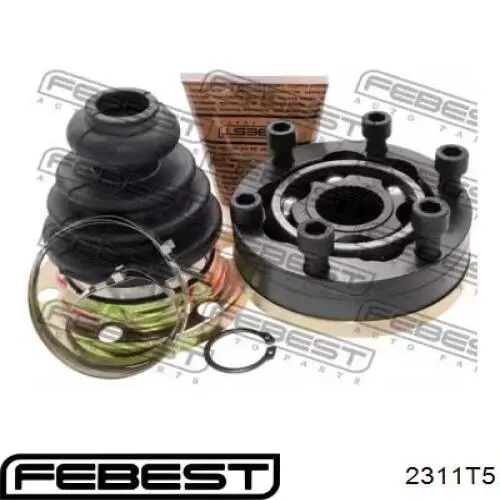 Купить 2311T5 Febest Шрус внутренний левый