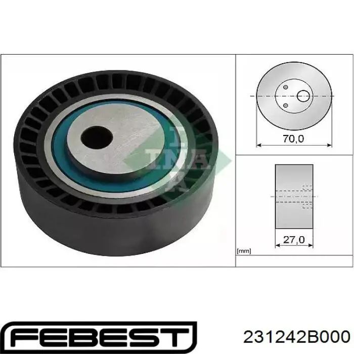 Шкив коленвала Q1820063 Q-fix