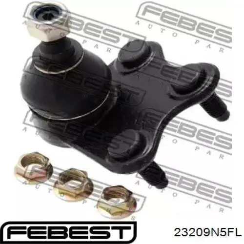 Нижняя левая шаровая опора 23209N5FL Febest