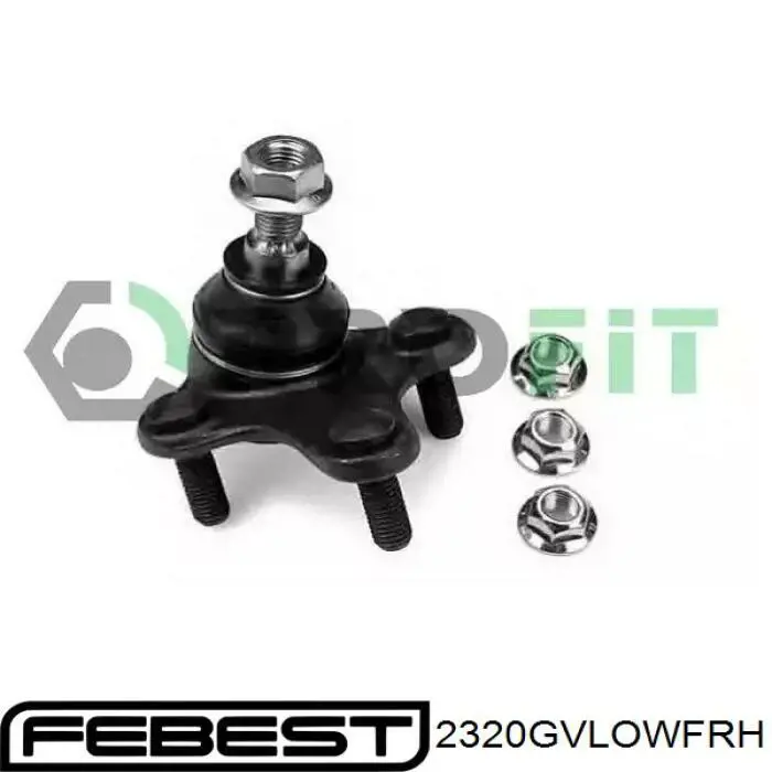 Нижняя правая шаровая опора 2320GVLOWFRH Febest