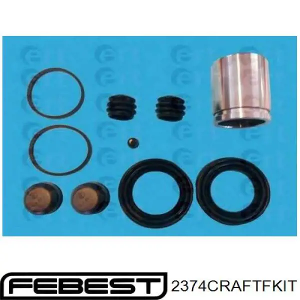 Купить 2374CRAFTFKIT Febest Ремкомплект переднего суппорта