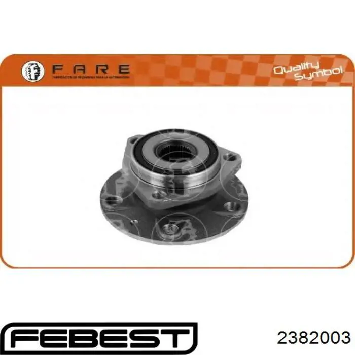 Ступица (передняя) Febest 2382003