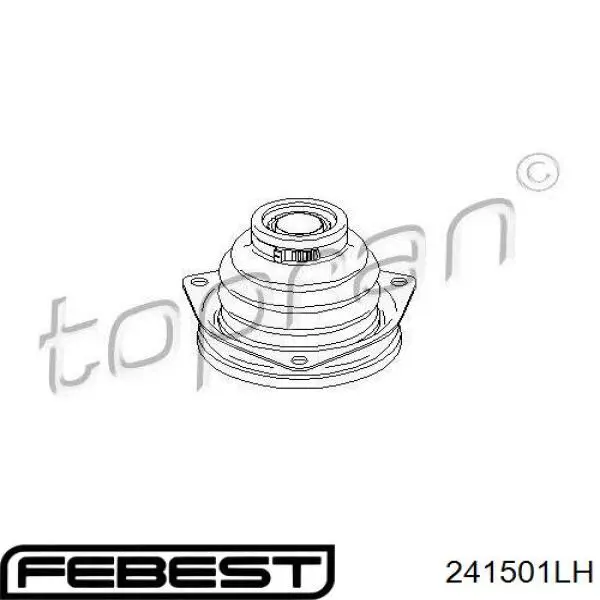 Купить 241501LH Febest Пыльник ШРУСа внутренний, передней полуоси, левый