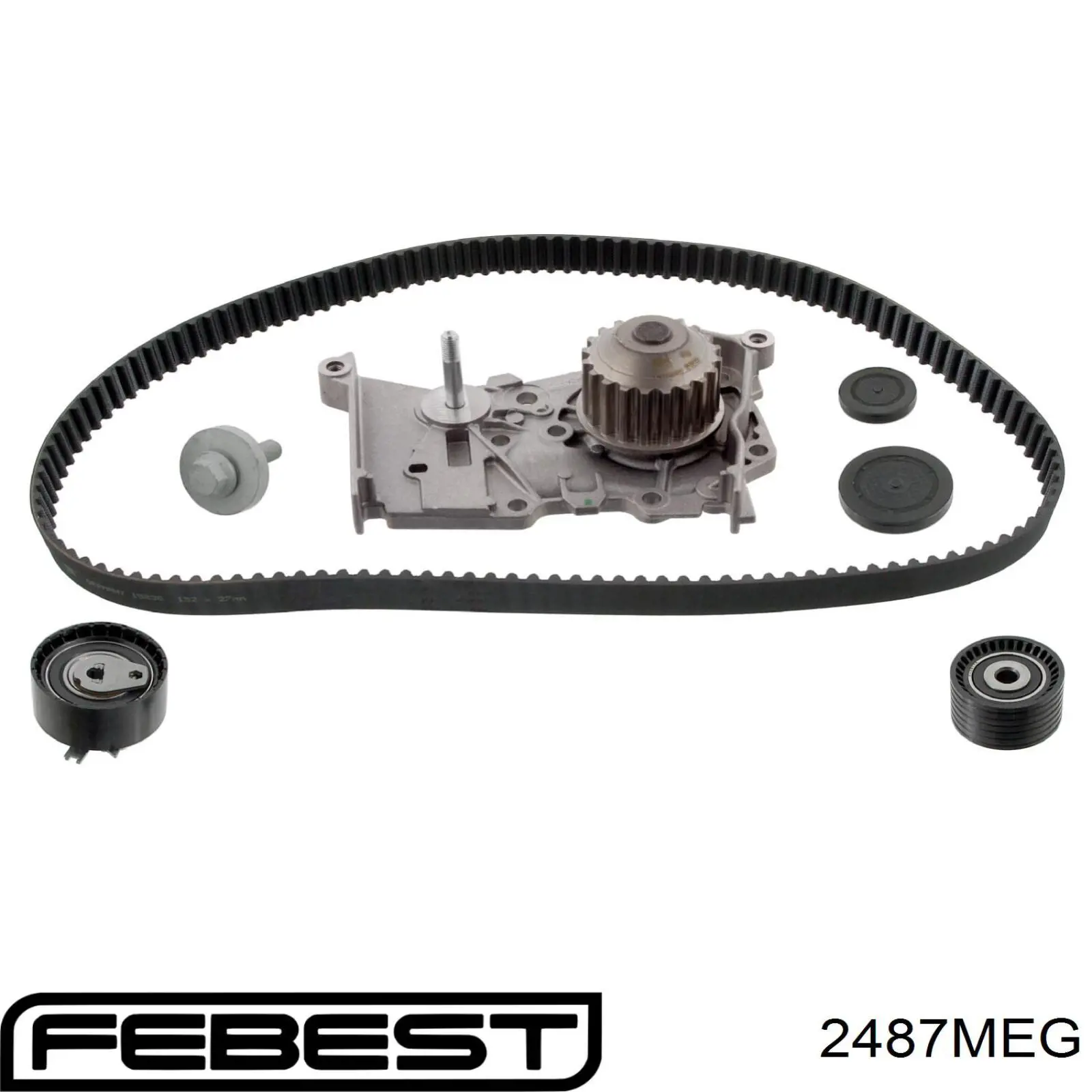 Ролик ГРМ 2487MEG Febest