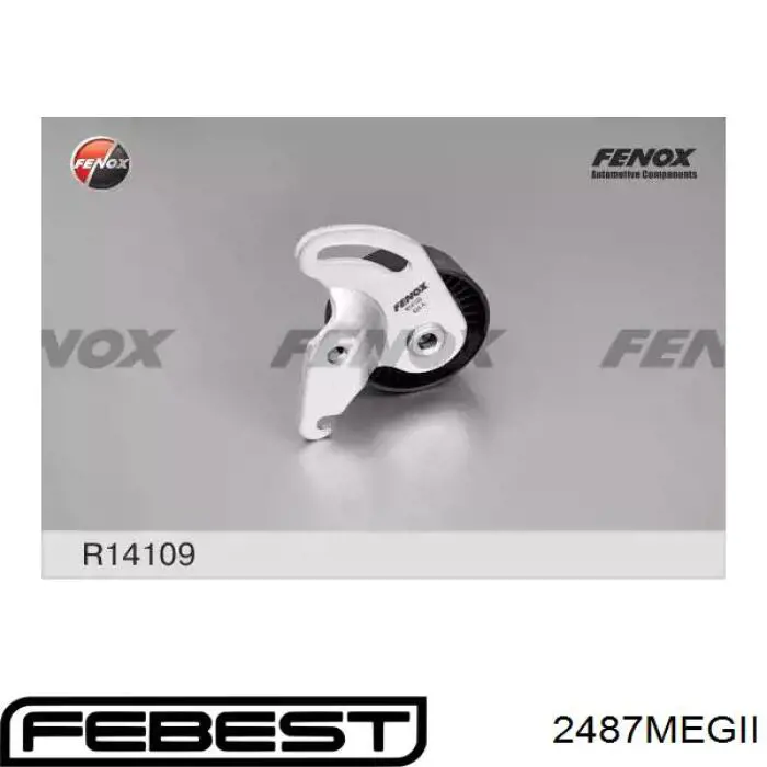 Натяжной ролик 2487MEGII Febest