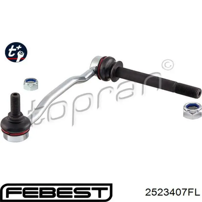 Стойка переднего стабилизатора левая 2523407FL Febest
