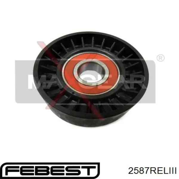 Купить 2587RELIII Febest Натяжной ролик