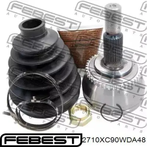 ШРУС наружный Febest 2710XC90WDA48