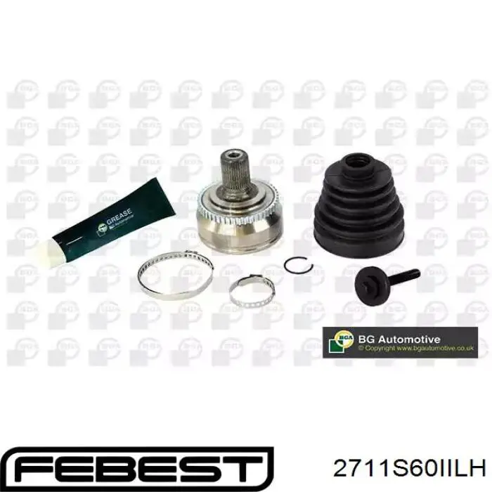  Шрус внутренний левый Volvo 440 