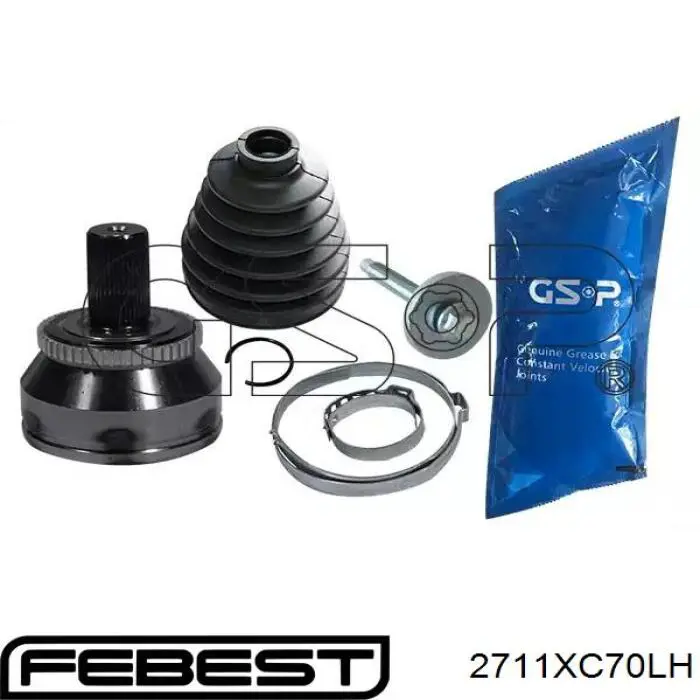 Купить 2711XC70LH Febest Внешняя граната