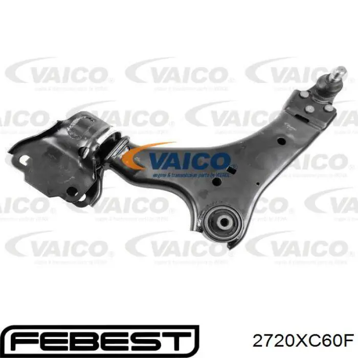 Купить 2720XC60F Febest Нижняя шаровая опора
