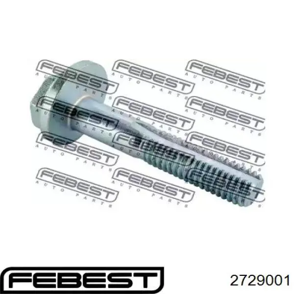 2729-001 Febest parafuso de fixação de braço oscilante dianteiro, superior