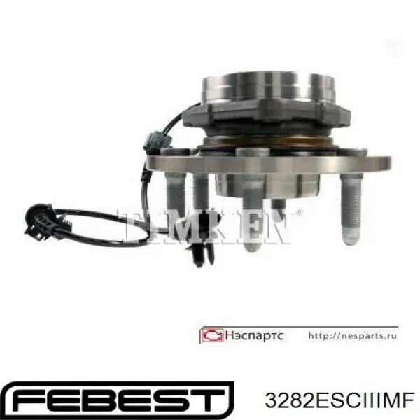 Ступицы передних колес Febest 3282ESCIIIMF цена, от 171.31 USD