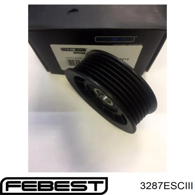 Натяжная планка поликлинового ремня Febest 3287ESCIII