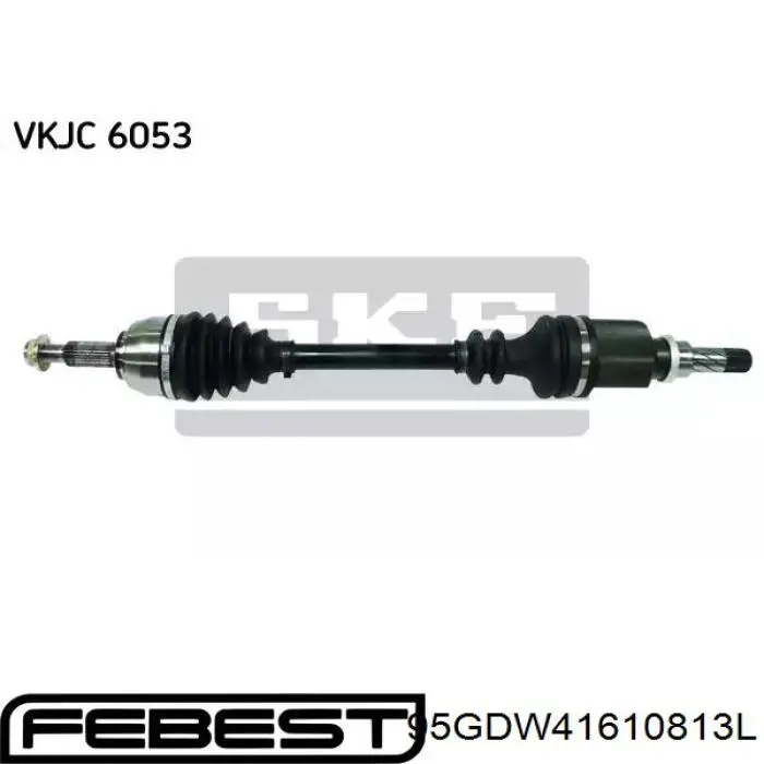 Купить 95GDW41610813L Febest Сальник полуоси
