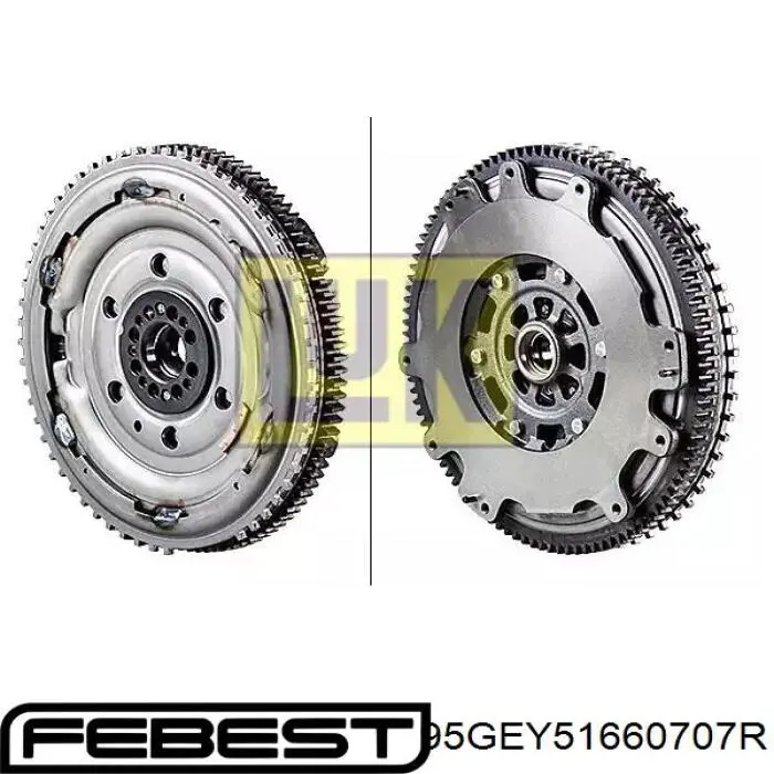 Купить 95GEY51660707R Febest Сальник масляного насоса АКПП