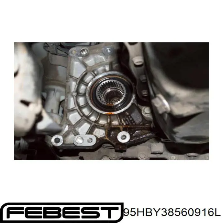 Сальник левой полуоси переднего моста Febest 95HBY38560916L