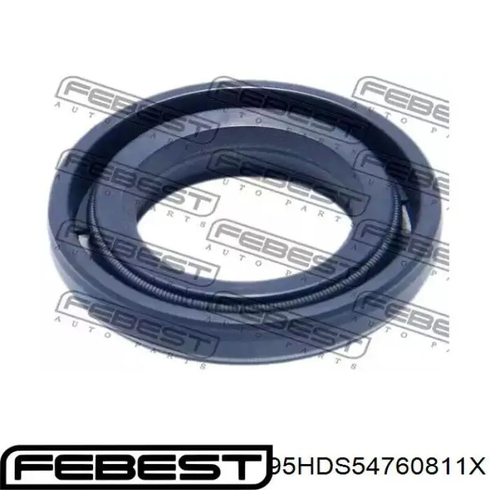 Купить 95HDS54760811X Febest Сальник передней ступицы внутренний