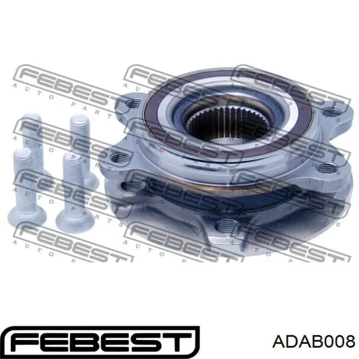 Сайлентблок заднего нижнего рычага Febest ADAB008