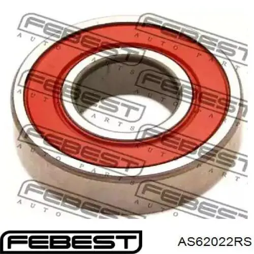 Подшипник генератора AS62022RS Febest