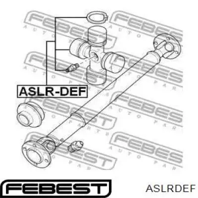 Купить ASLRDEF Febest Крестовина карданного вала заднего
