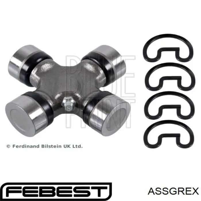 Купить ASSGREX Febest Крестовина карданного вала заднего