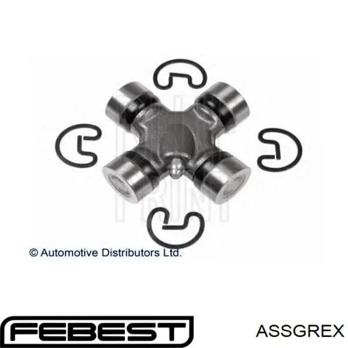 Хрестовина карданного валу ASSGREX Febest