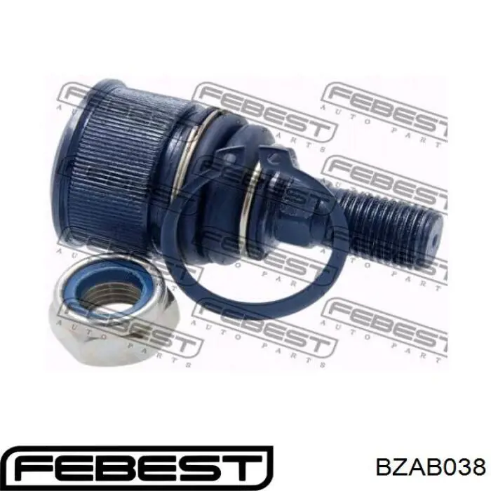 Сайлентблок переднего нижнего рычага Febest BZAB038