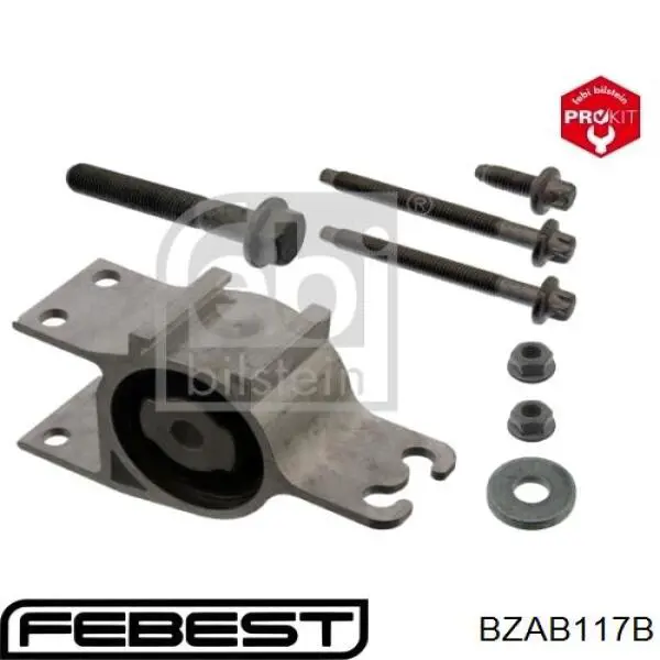 Купить BZAB117B Febest Сайлентблок нижний передней подвески