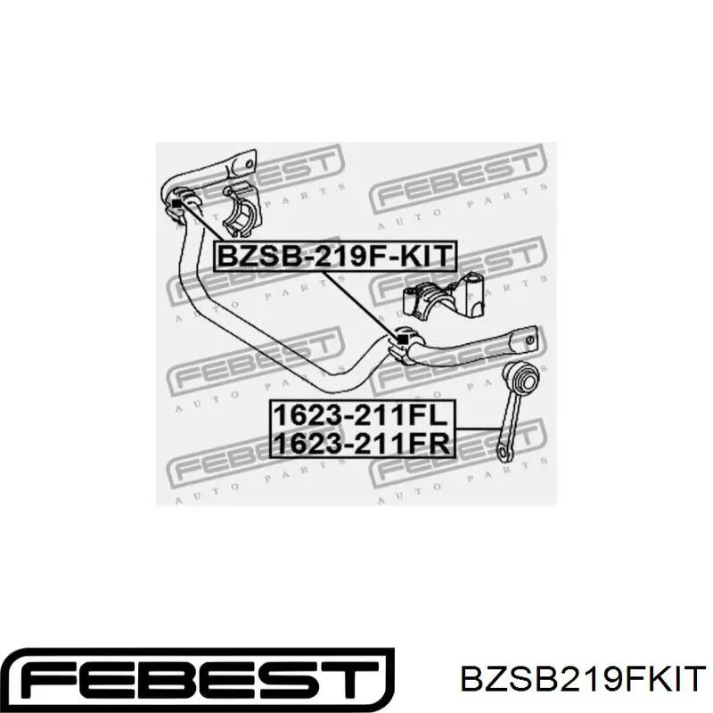 Втулка стойки стабилизатора Febest BZSB219FKIT