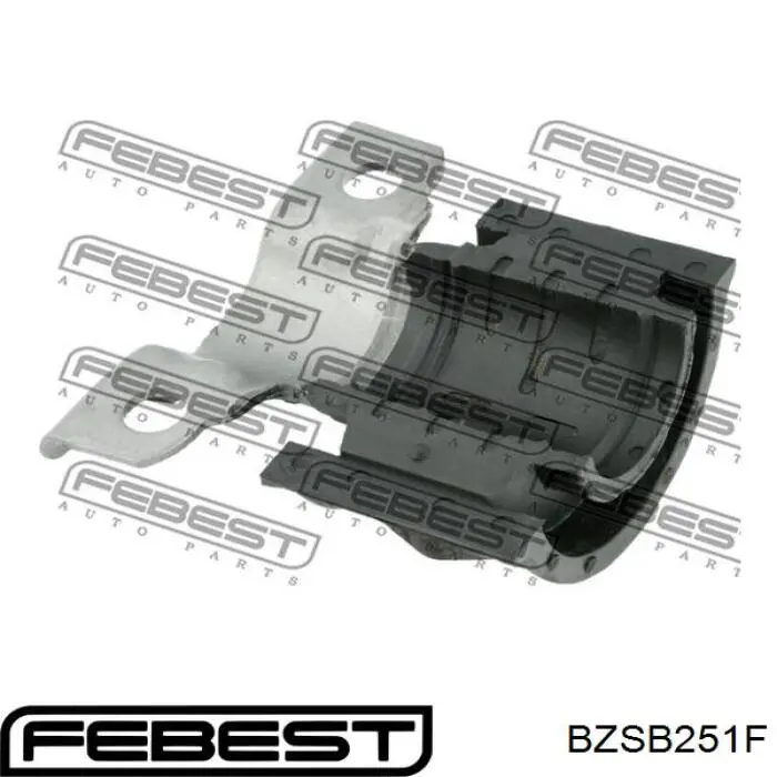 BZSB251F Febest bucha de estabilizador dianteiro