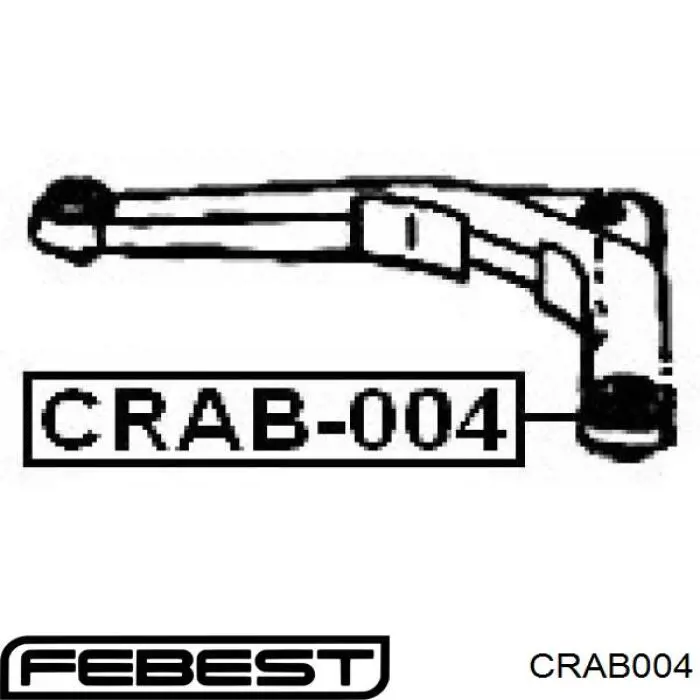 Купить CRAB004 Febest Сайлентблок верхнего рычага