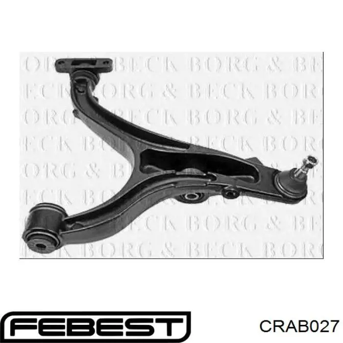 Сайлентблок передней подвески Febest CRAB027 цена, от 26.55 USD