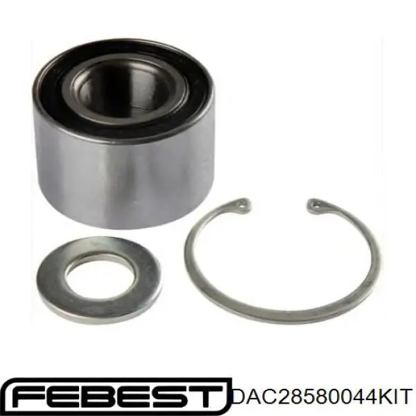 Подшипник задней ступицы DAC28580044KIT Febest