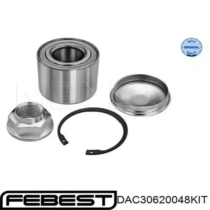 Купить DAC30620048KIT Febest Подшипник задней ступицы