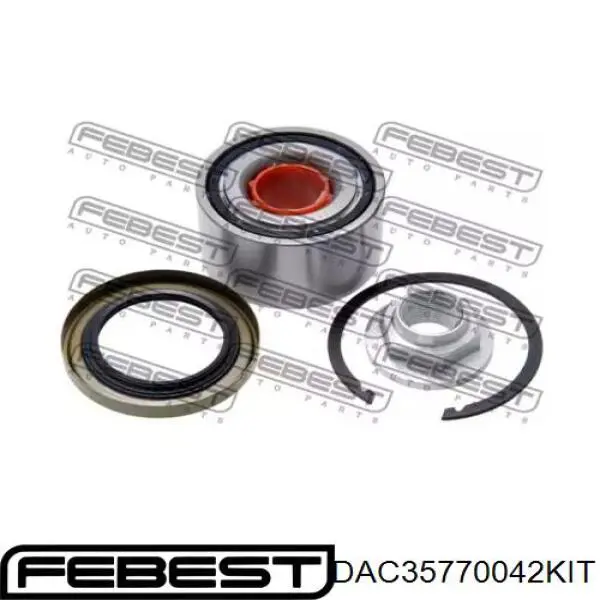 Подшипник ступицы DAC35770042KIT Febest