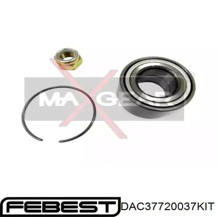 DAC37720037KIT Febest Подшипник ступицы передней