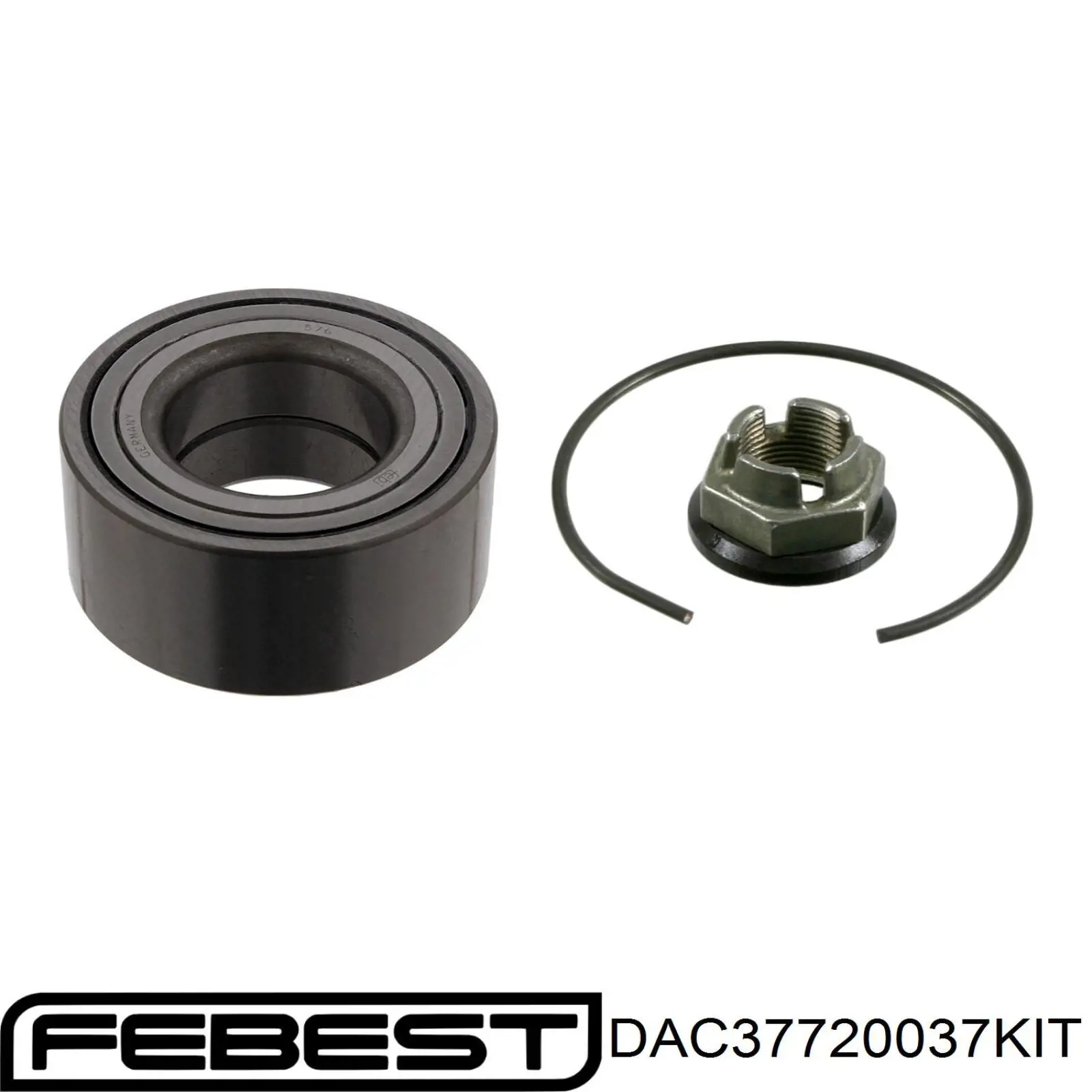 Купить DAC37720037KIT Febest Подшипник передней ступицы