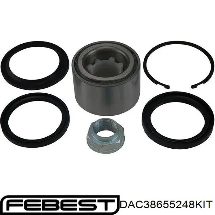 Сальник задней ступицы внешний DAC38655248KIT Febest