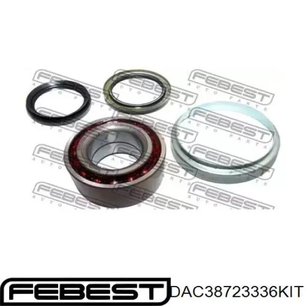 Купить DAC38723336KIT Febest Подшипник передней ступицы