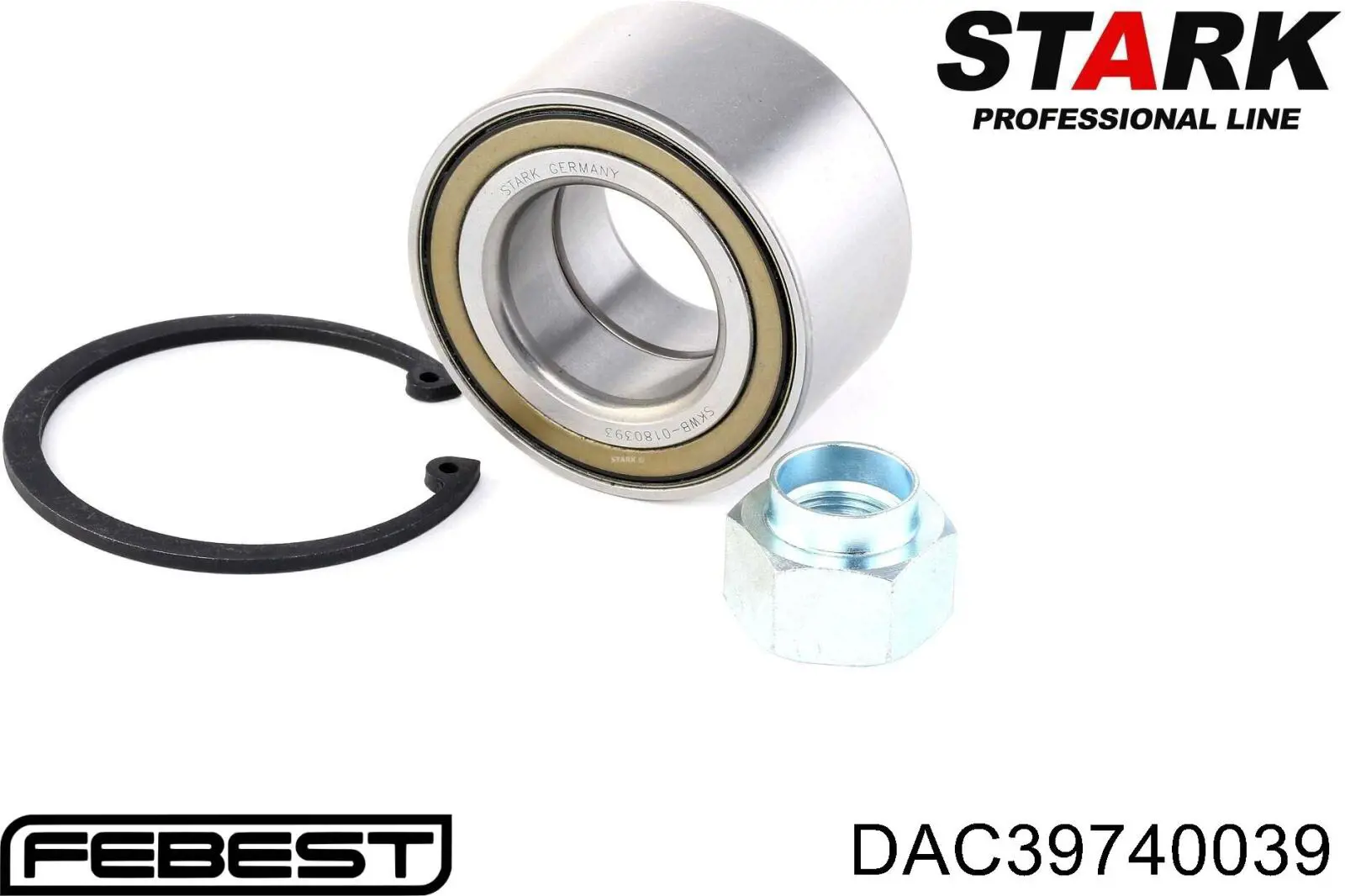 Купить DAC39740039 Febest Подшипник передней ступицы