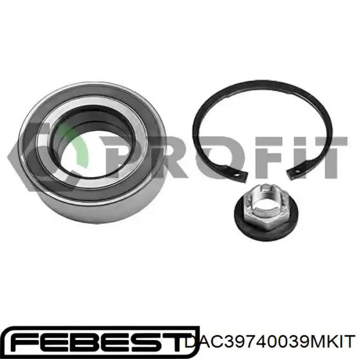 Купить DAC39740039MKIT Febest Подшипник передней ступицы