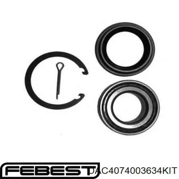 Купить DAC4074003634KIT Febest Подшипник передней ступицы