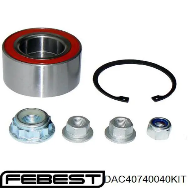 Подшипник ступицы DAC40740040KIT Febest