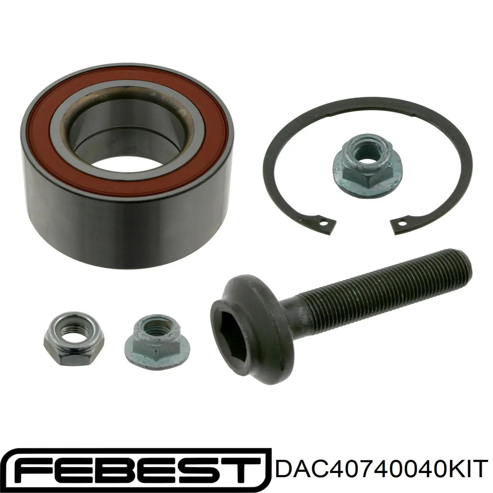 Купить DAC40740040KIT Febest Подшипник передней ступицы