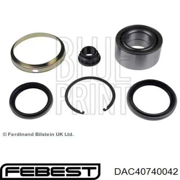Купить DAC40740042 Febest Подшипник передней ступицы