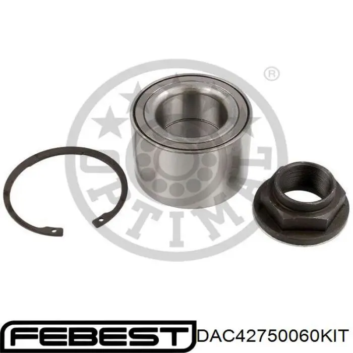 Купить DAC42750060KIT Febest Подшипник задней ступицы