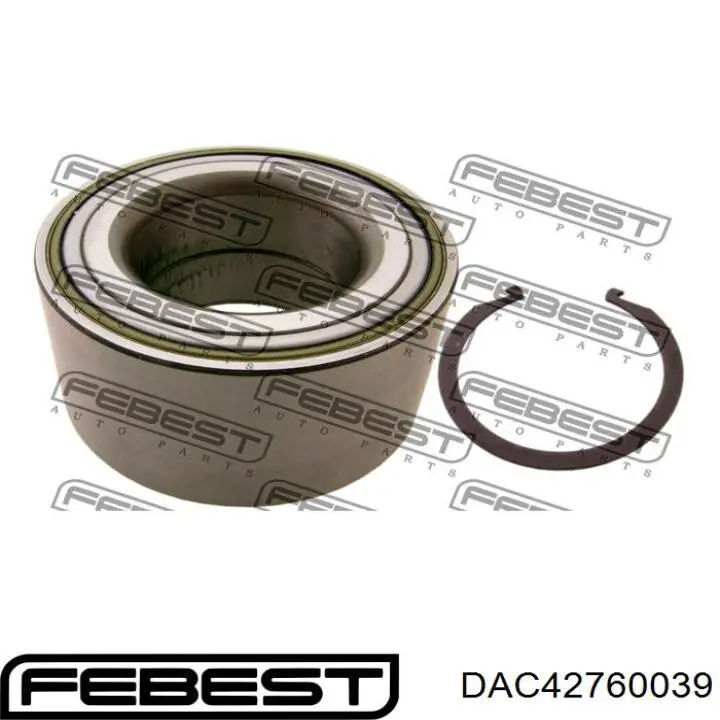 Купить DAC42760039 Febest Подшипник передней ступицы